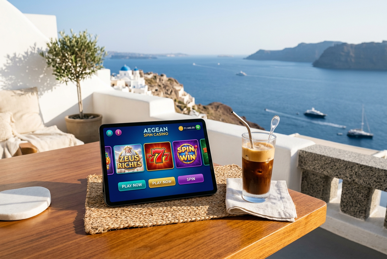 Σύγχρονη εμπειρία online καζίνο σε tablet.
